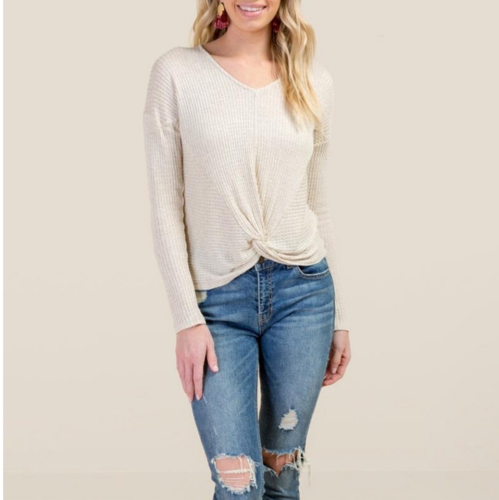 Holly Front Twist Tee